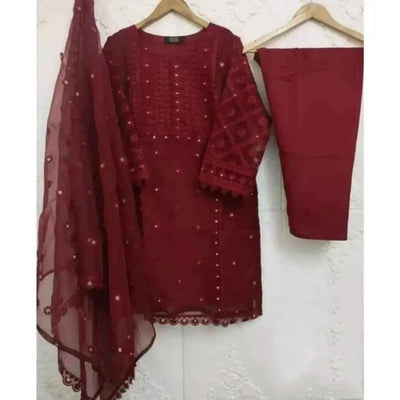 PEARLS ORGANZA 3 PCS